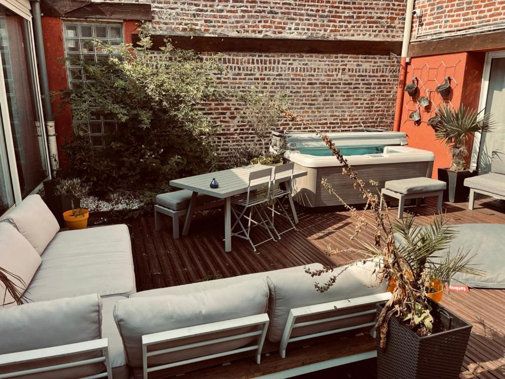 Studio Independant Et Calme Avec Jacuzzi A Lille Exterior photo